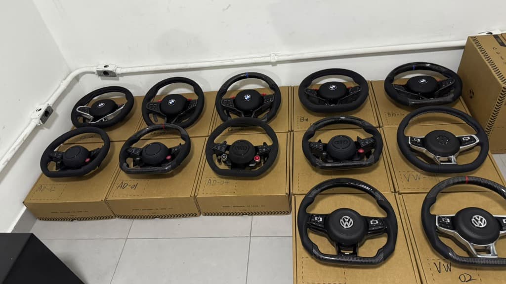 Bancada de Inspeção e Estoque Físico Forged Imports em São Paulo