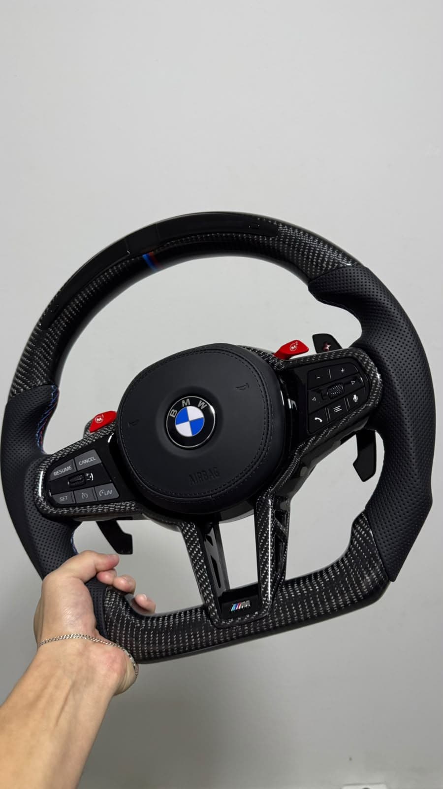 Volante BMW - Modelo Carbon + Shift Light
