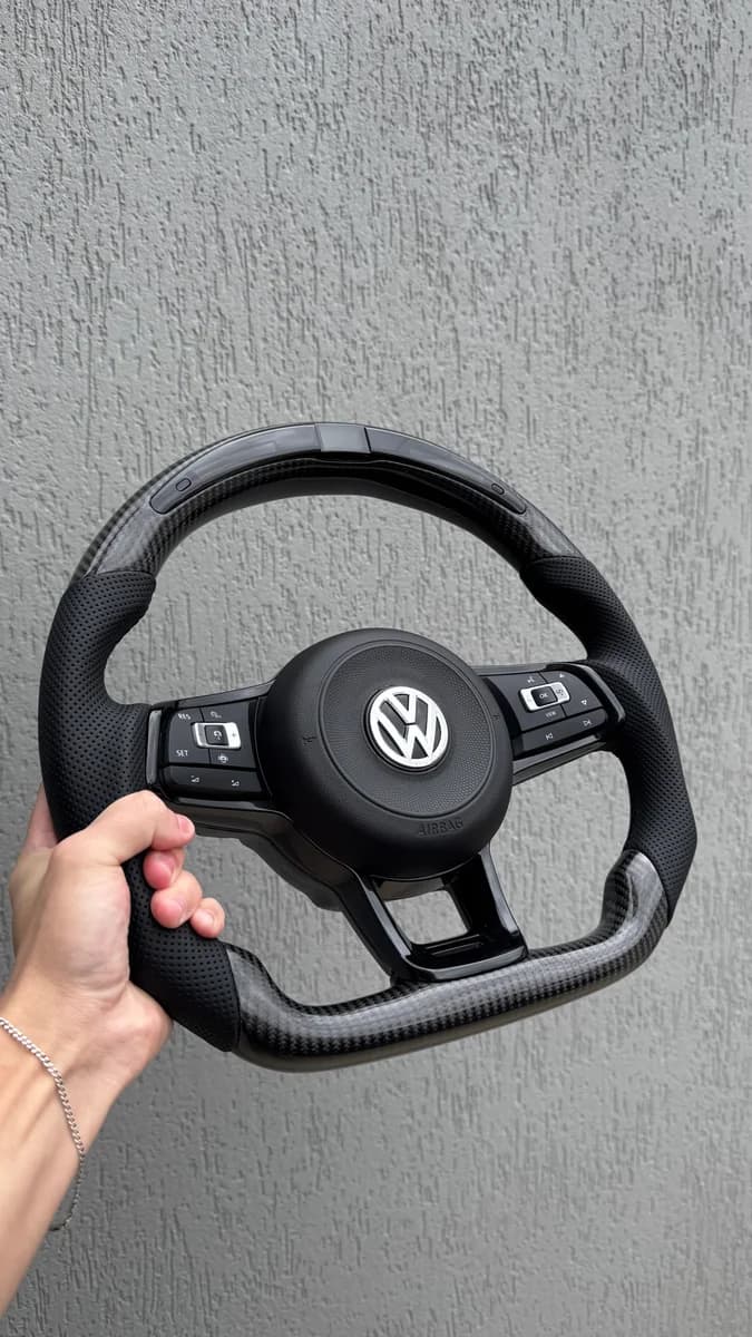 Volante Volkswagen - Carbono & Shift Light